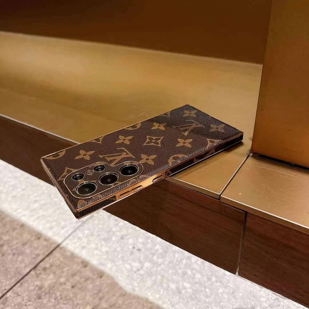 Luxury Louis Vuitton Samsung Galaxy S26 Ultra Case – Brown Monogram Designer Cover