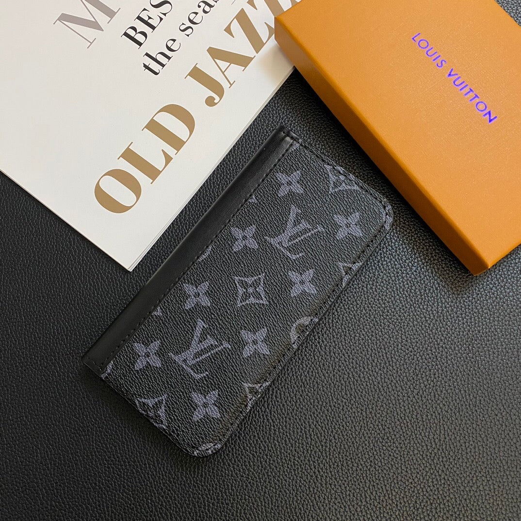 Louis Vuitton Samsung Galaxy S26 Ultra Case Monogram Leather Card Holder | Luxury Designer Phone Cover