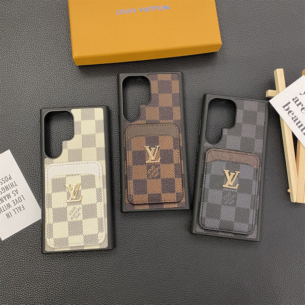 Luxury Louis Vuitton Samsung Galaxy S26 Ultra Case with Card Holder