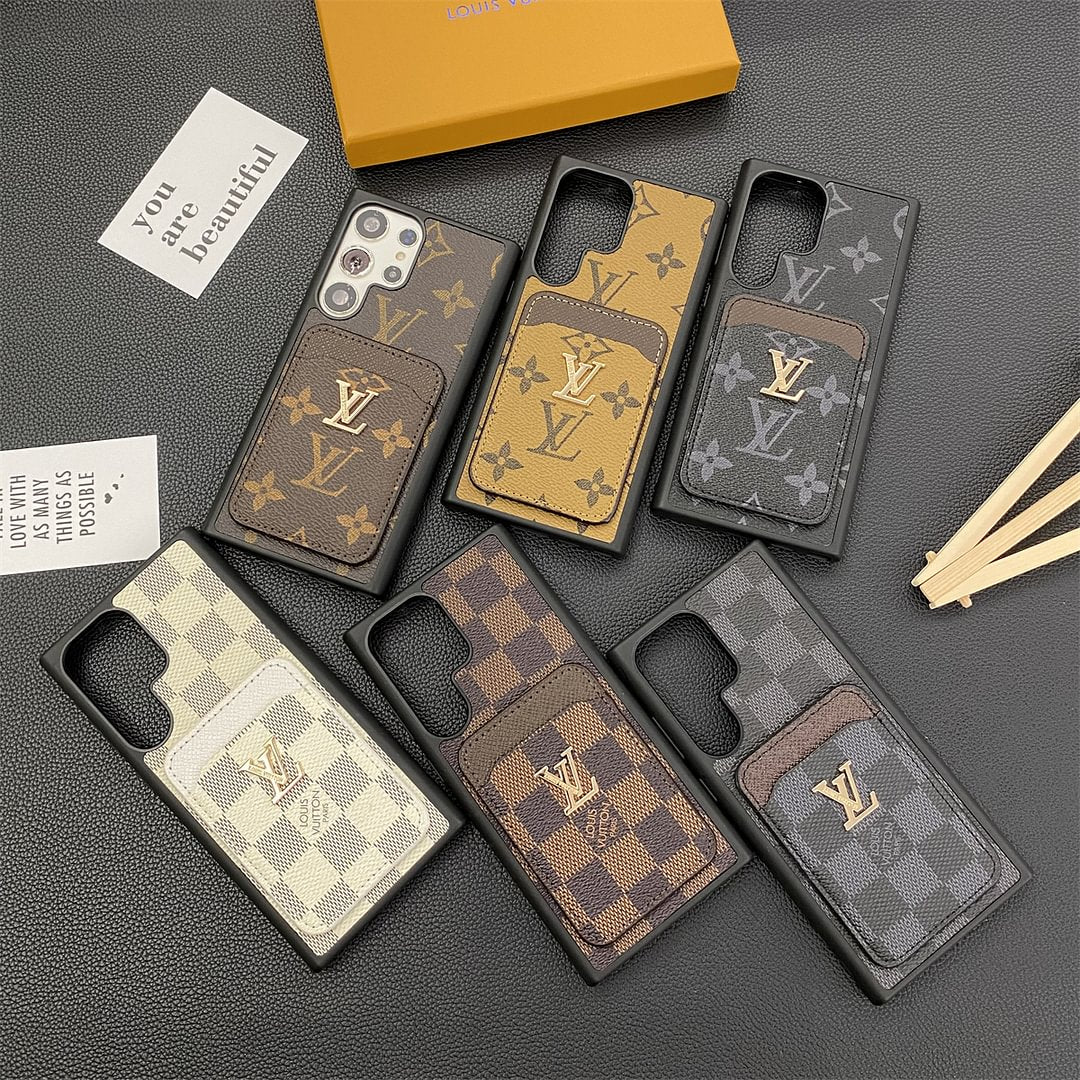 Luxury Louis Vuitton Samsung Galaxy S26 Ultra Case with Card Holder