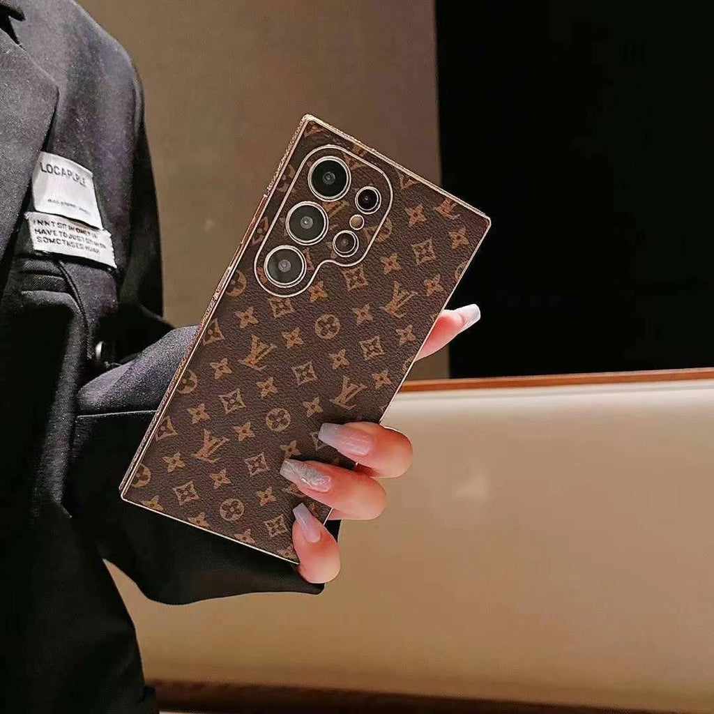 Luxury Louis Vuitton Samsung Galaxy S26 Ultra Case – Brown Monogram Designer Cover
