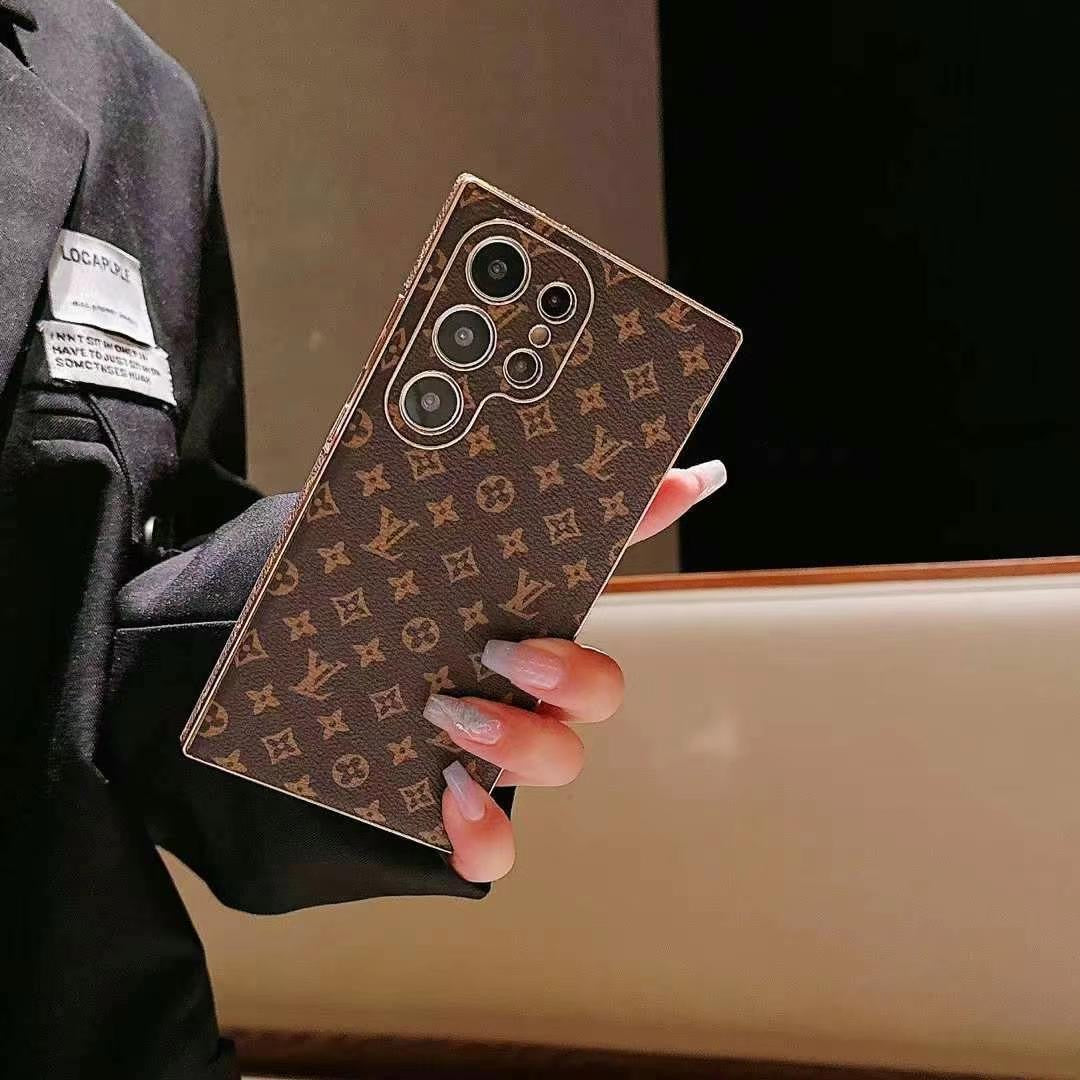 Luxury Louis Vuitton Samsung Galaxy S26 Ultra Case – Brown Monogram Designer Cover
