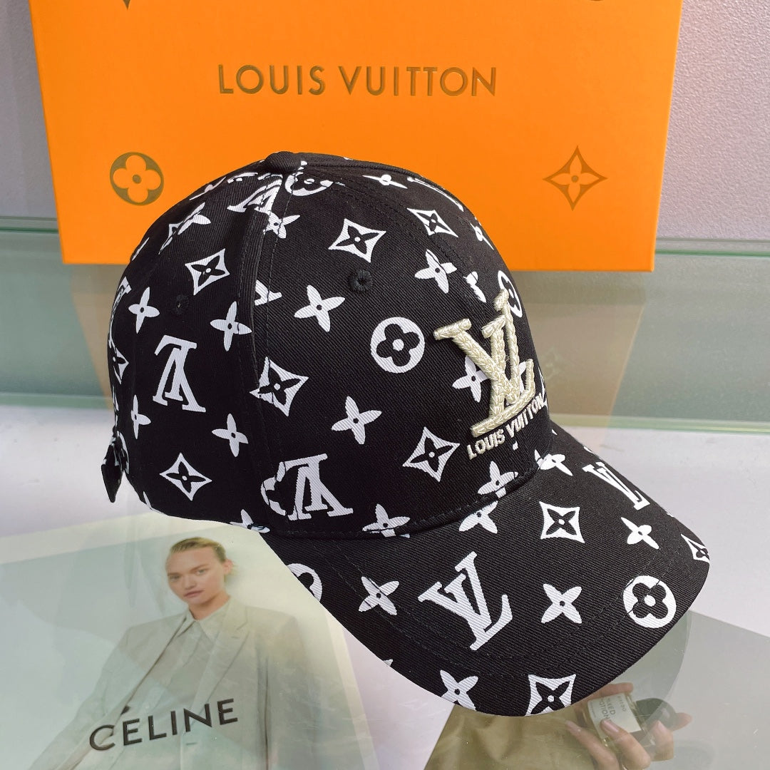 Louis Vuitton Embroidered Monogram Baseball Cap