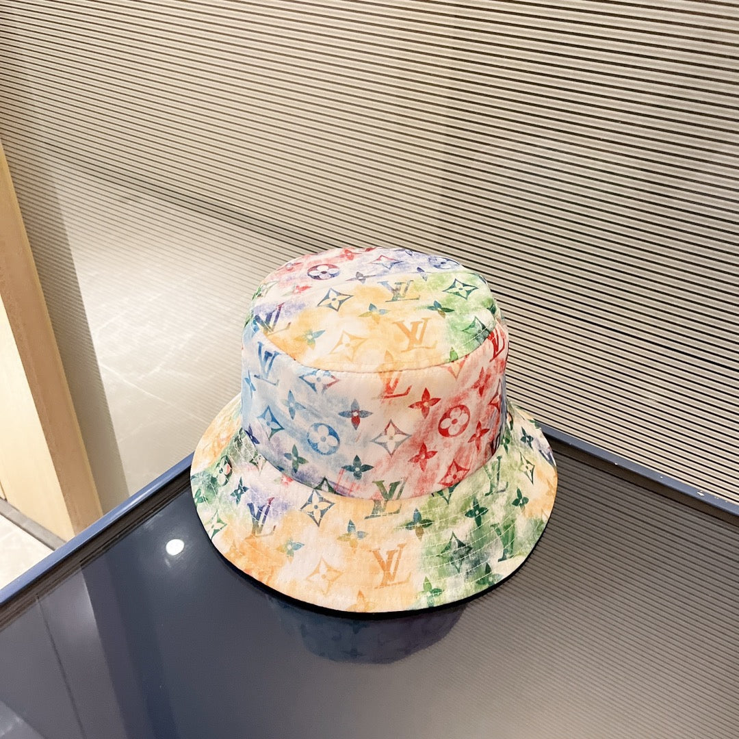 Louis Vuitton Camouflage Graffiti Bucket Hat