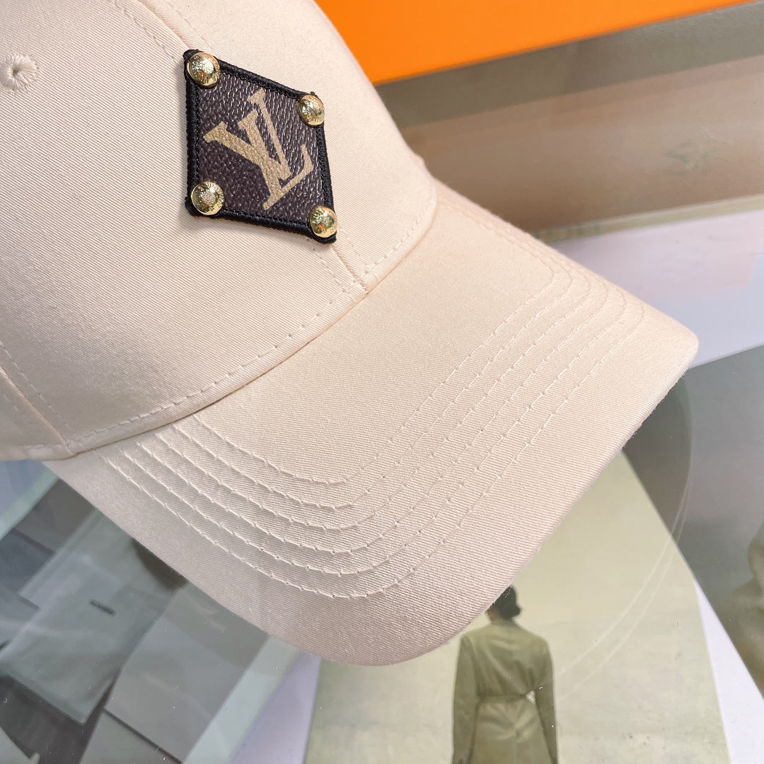 Louis Vuitton Premium Cotton Baseball Cap for Men & Women