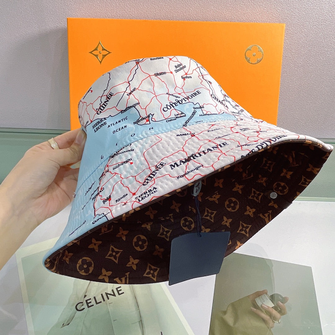 Louis Vuitton Monogram Reversible Bucket Hat
