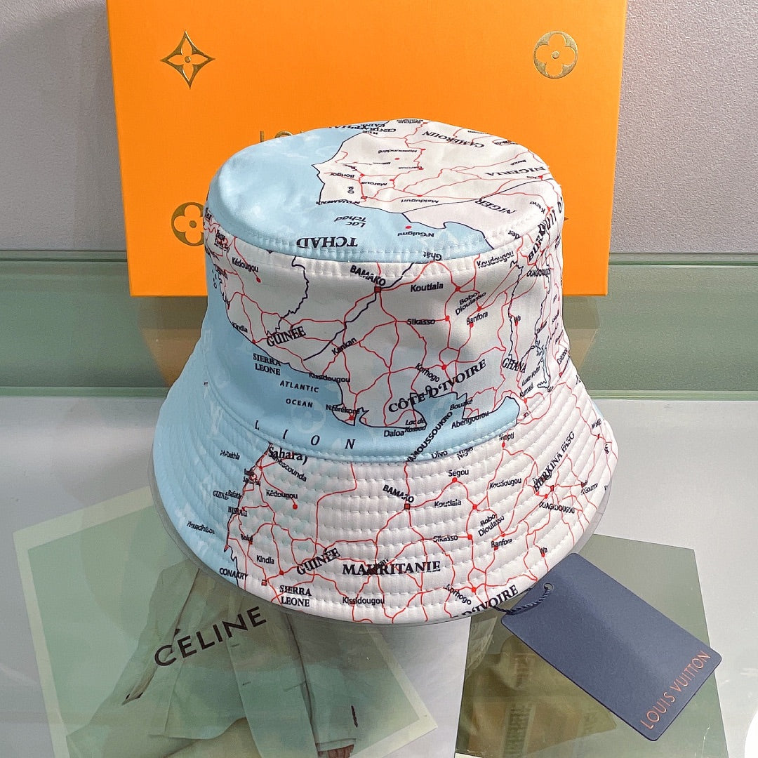 Louis Vuitton Monogram Reversible Bucket Hat