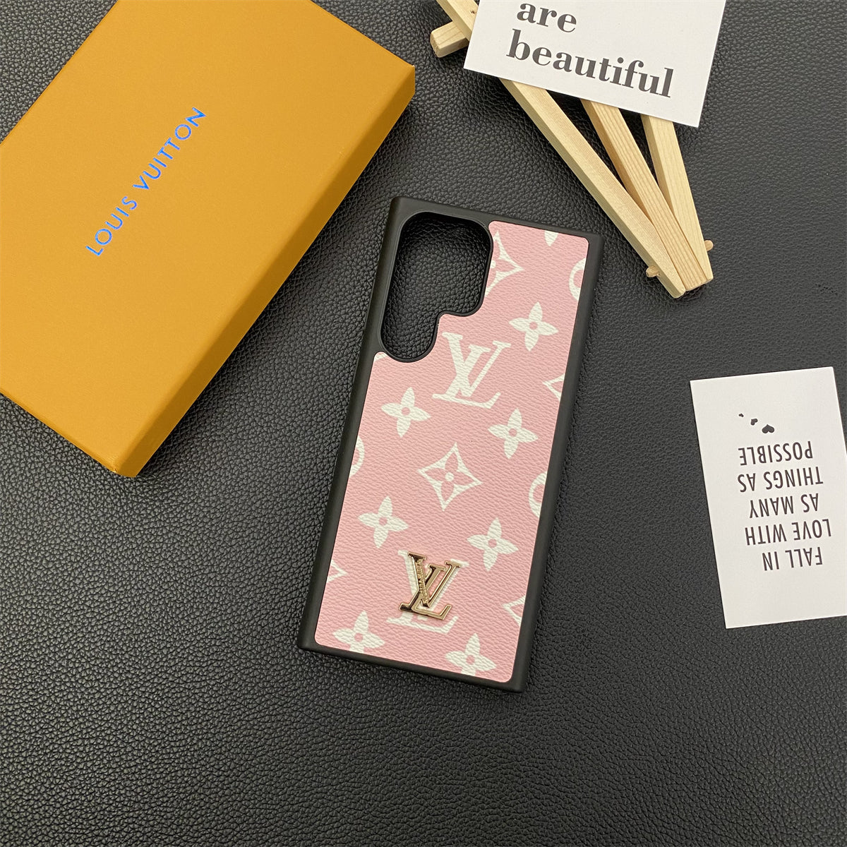 Louis Vuitton Samsung Galaxy S26 Ultra Case Lockme Leather | Luxury Designer Protective Phone Cover