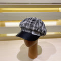 Miu Miu Tweed Newsboy Cap | Luxury Women's Designer Hat
