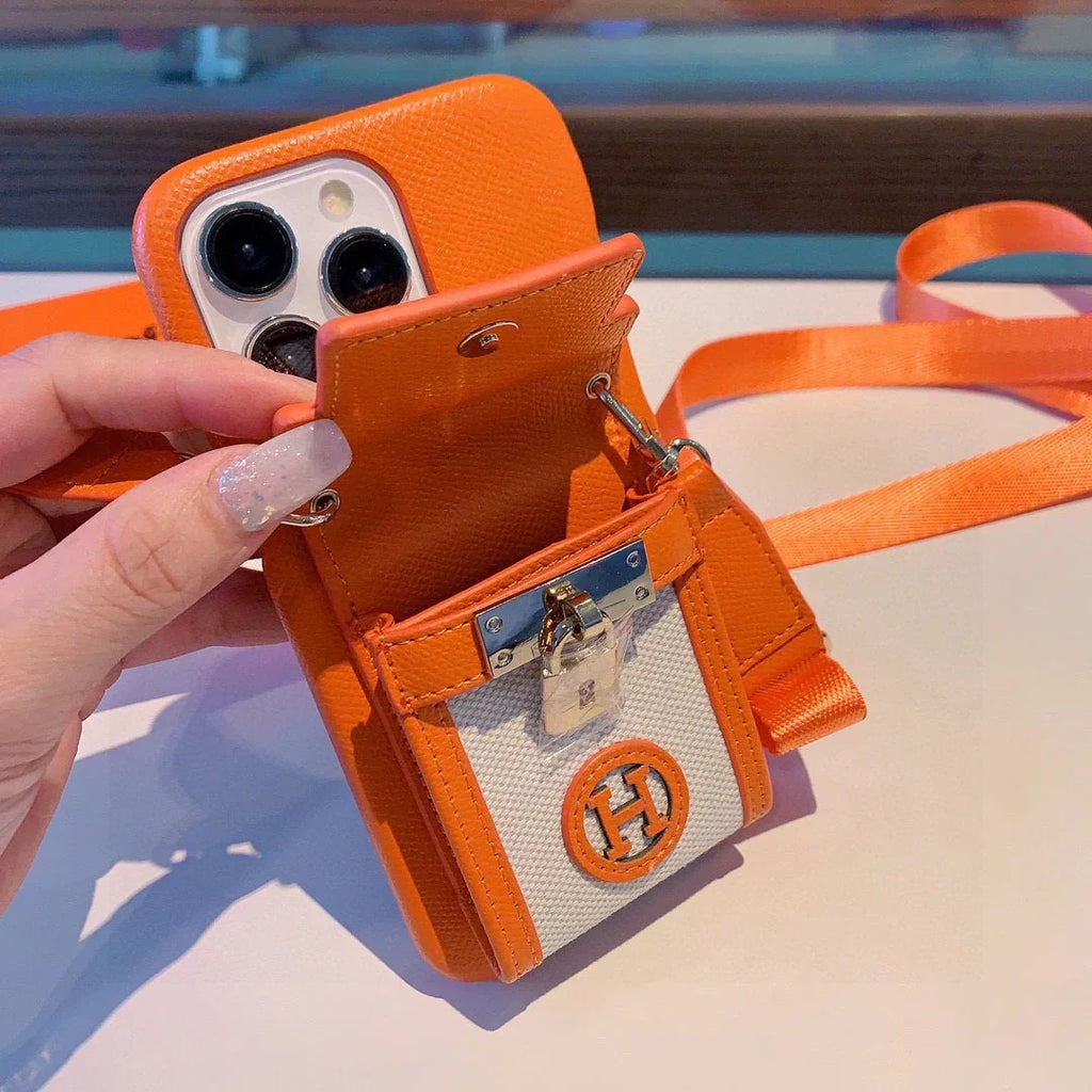 Hermès iPhone 17 Pro Max Case Leather – Luxury Designer Phone Cover