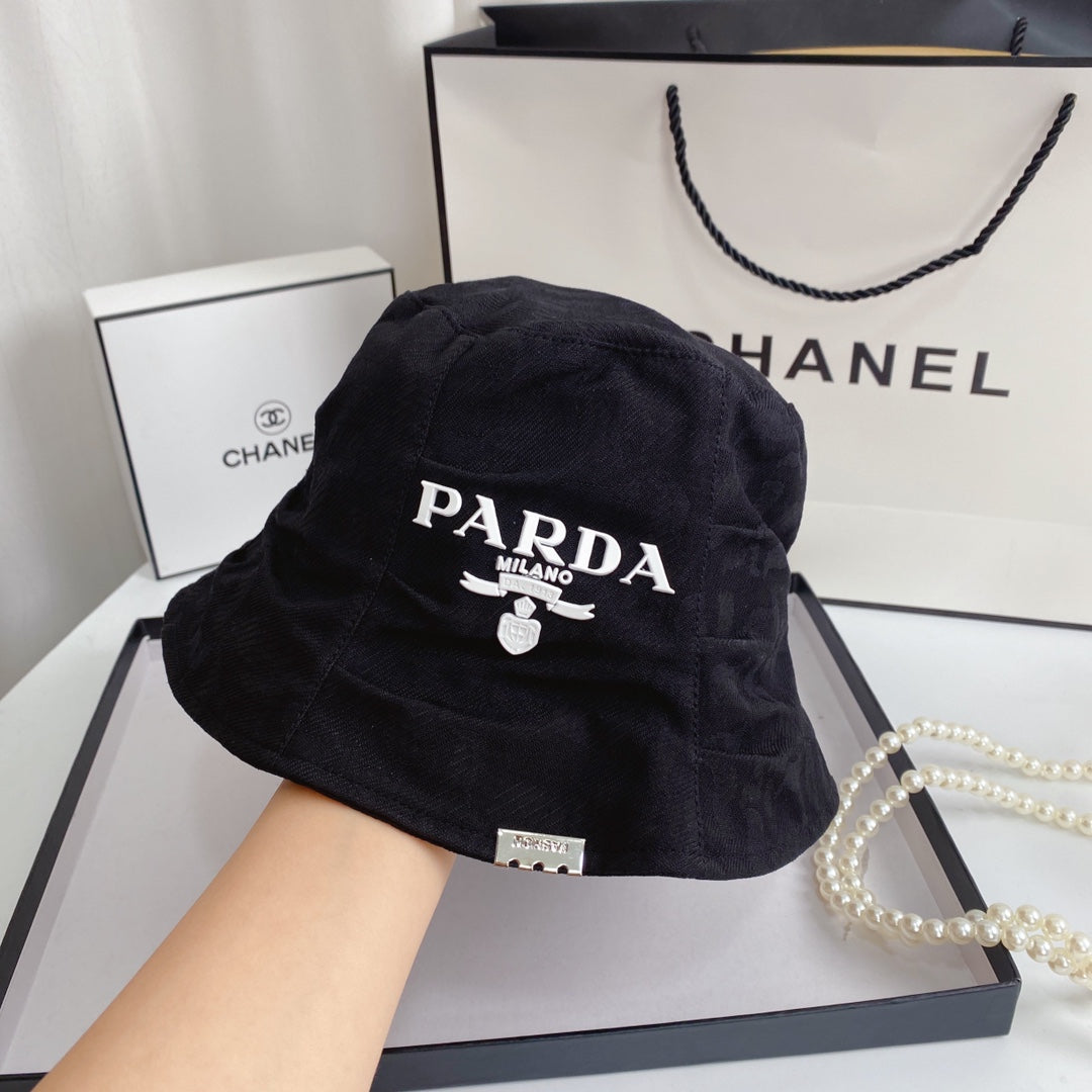 Prada Milano Drill Bucket Hat