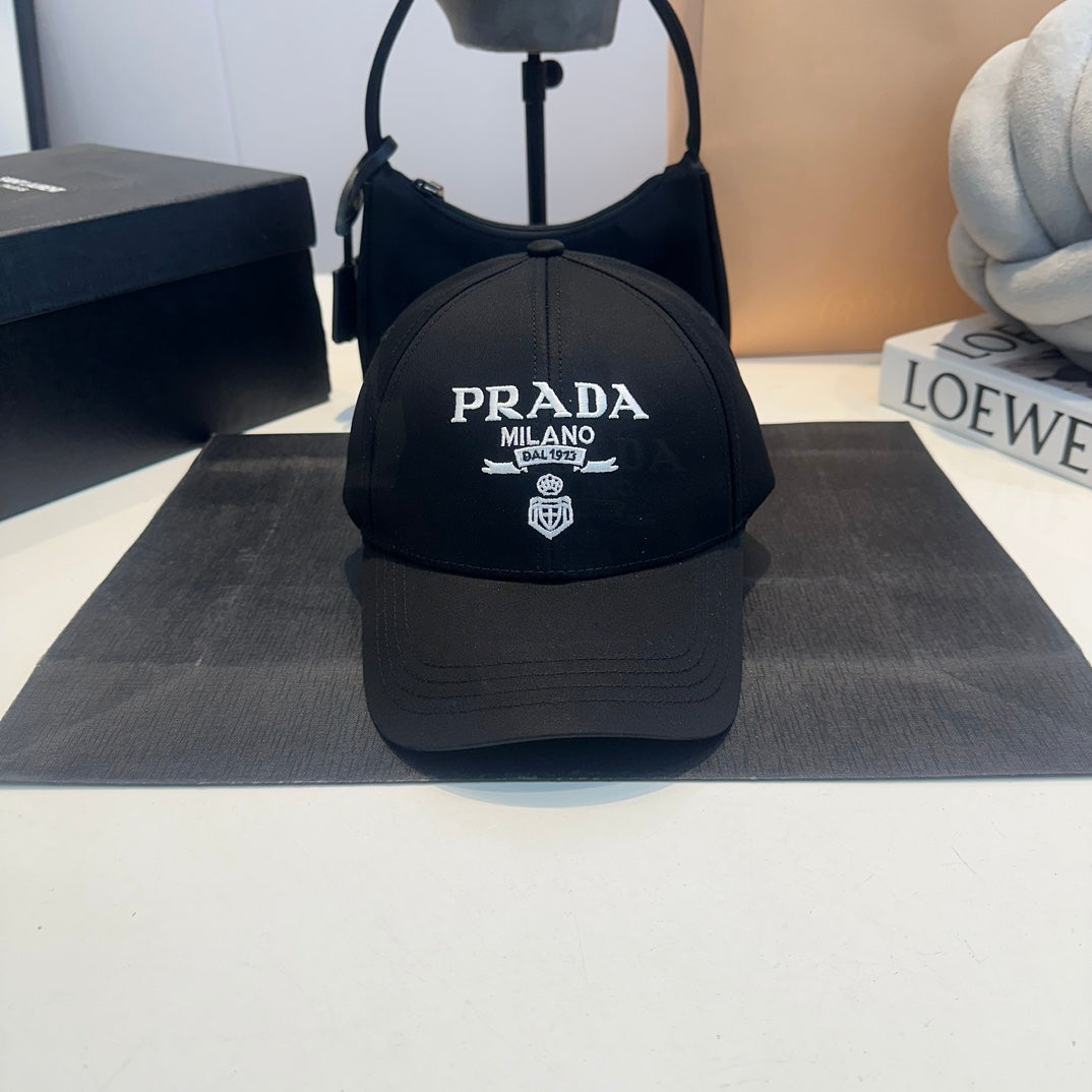 Luxury Prada Re-Nylon Baseball Cap for Men & Women
