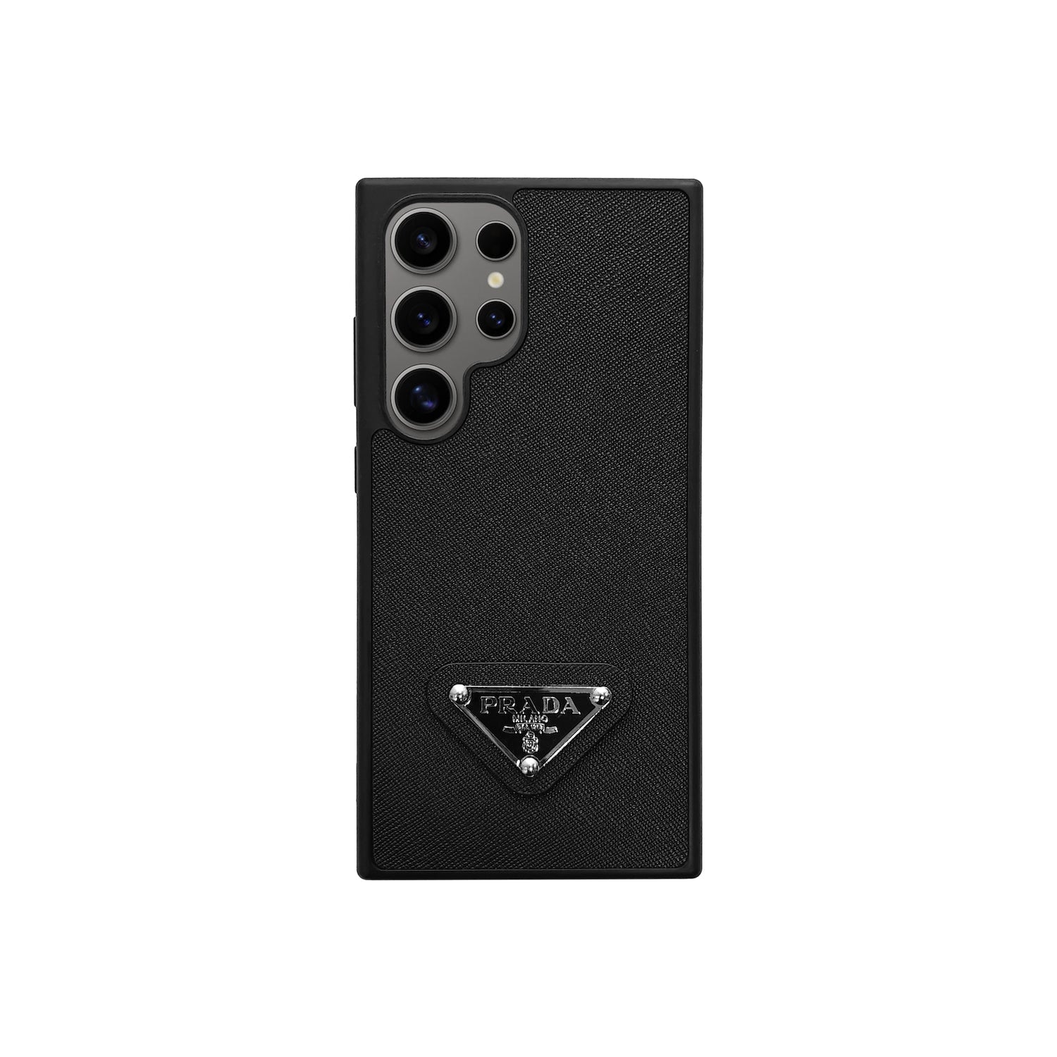 Luxury Prada Samsung S26 Ultra Black Case – Designer Galaxy Cover