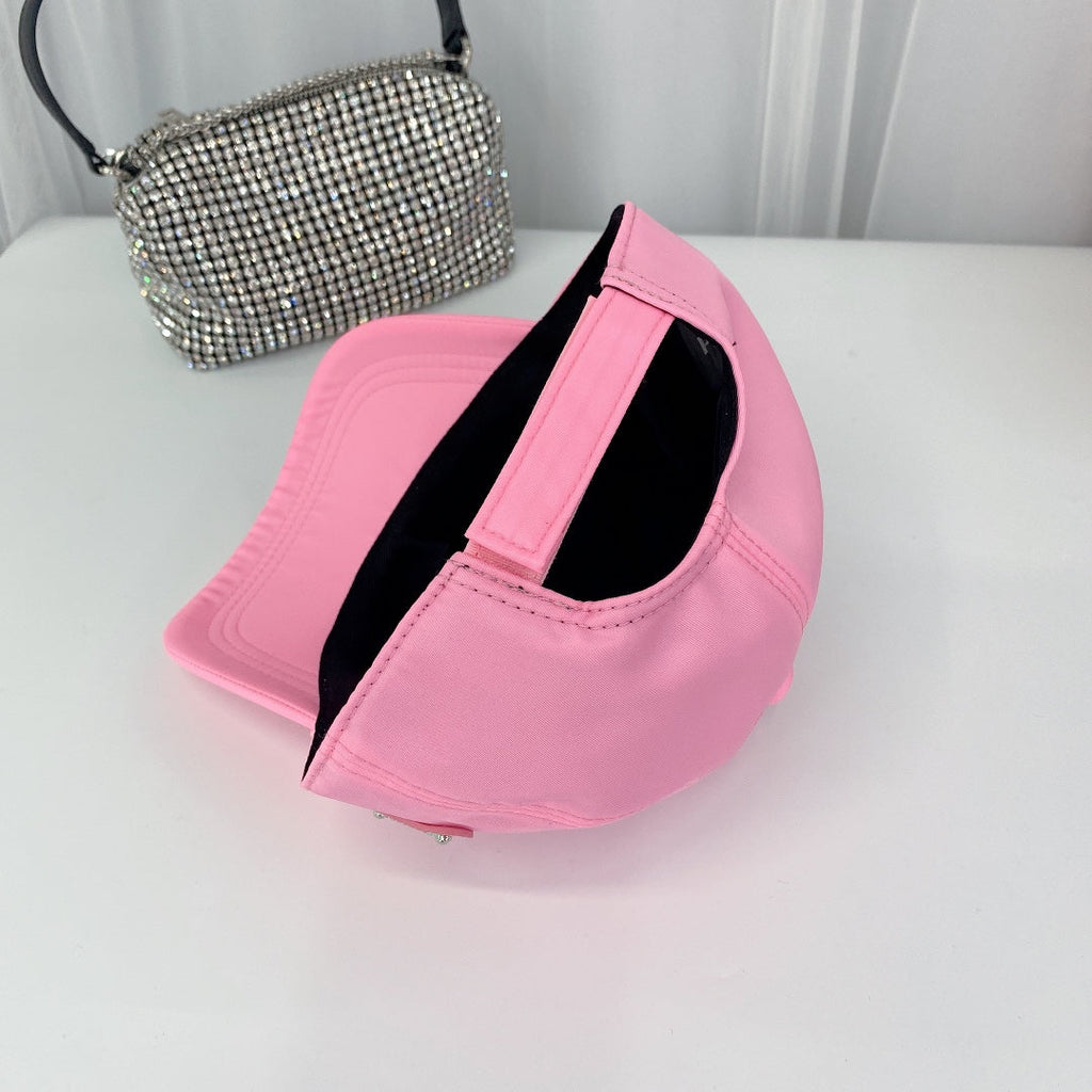 Prada Triangle Logo Baseball Cap | Luxury Designer Hat
