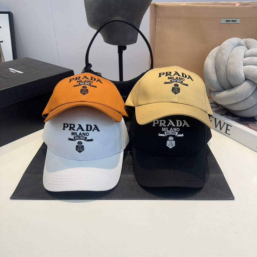 Luxury Prada Re-Nylon Baseball Cap for Men & Women