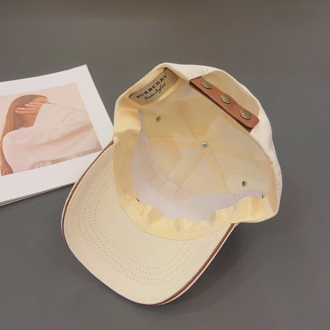 Burberry Embroidered Canvas Baseball Cap | Luxury Designer Hat