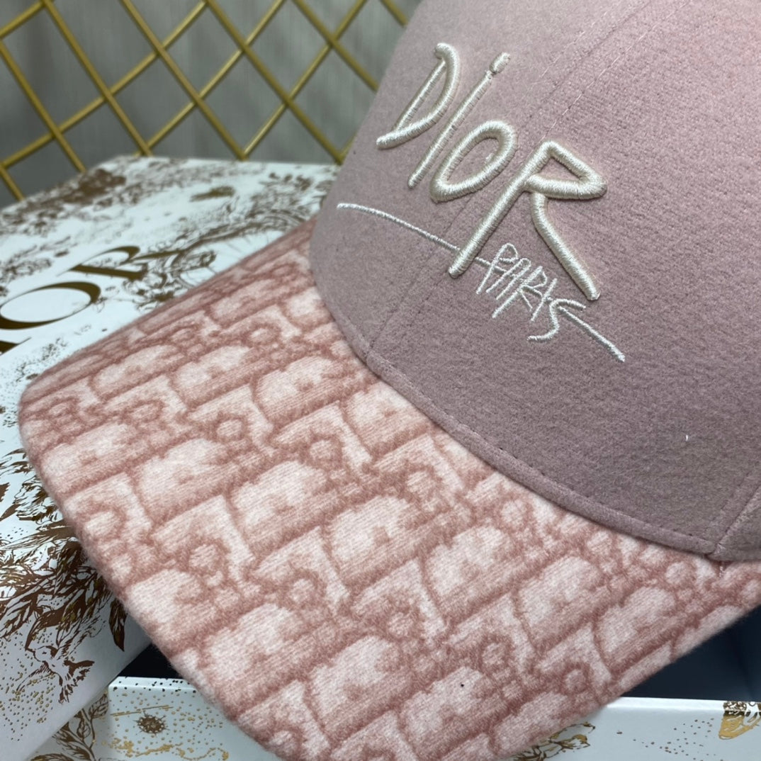 Dior Oblique Wool Baseball Cap | Luxury Designer Hat