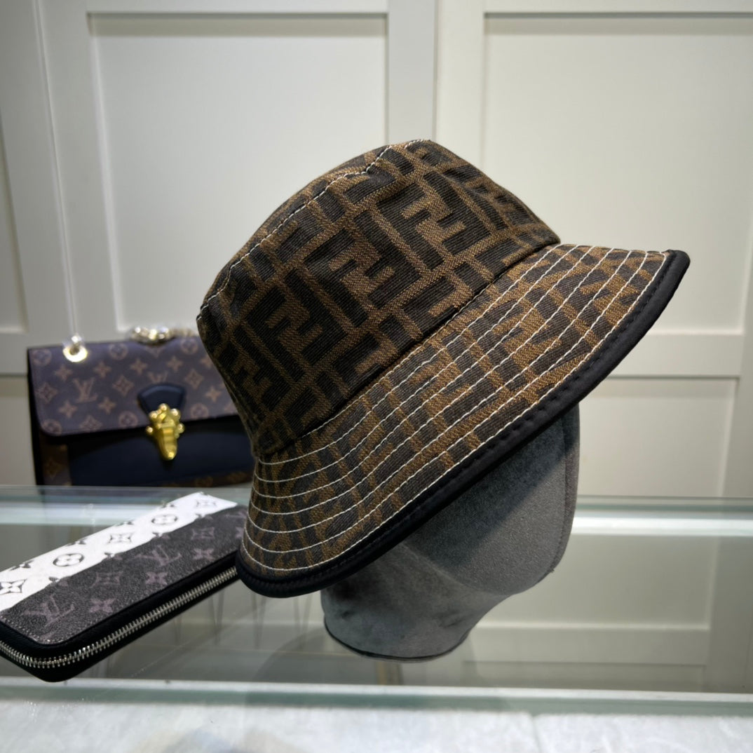 Fendi FF Monogram Bucket Hat