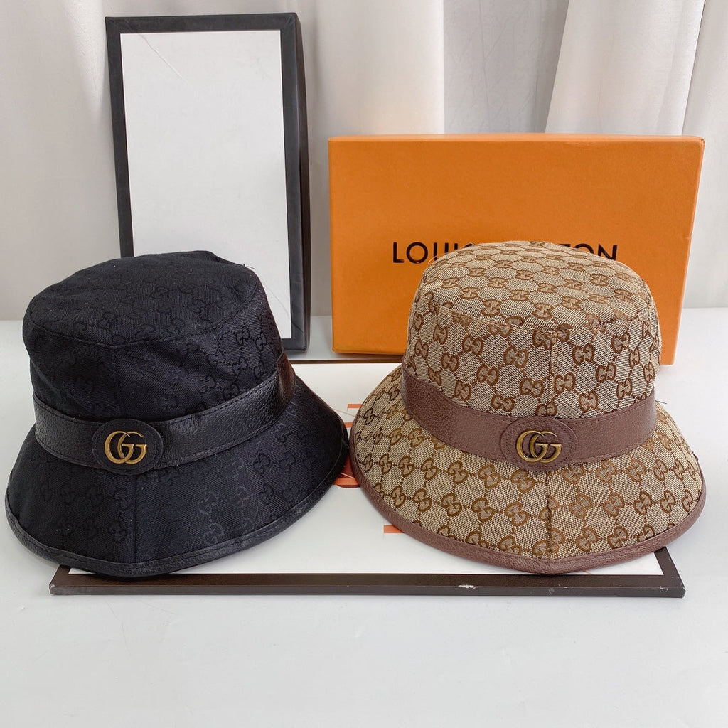 Gucci Bucket Hat GG Belt Buckle