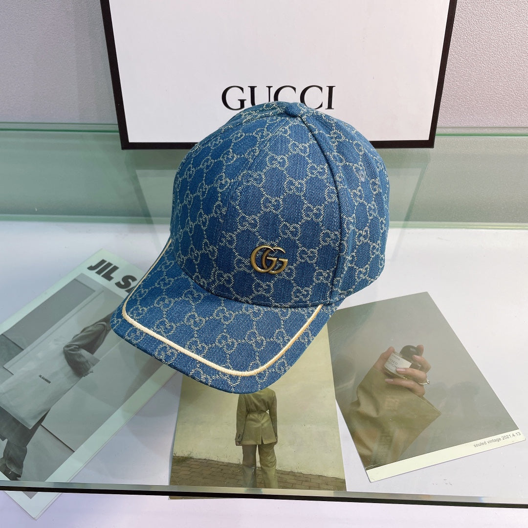 Gucci GG Canvas Baseball Cap | Luxury Designer Adjustable Hat