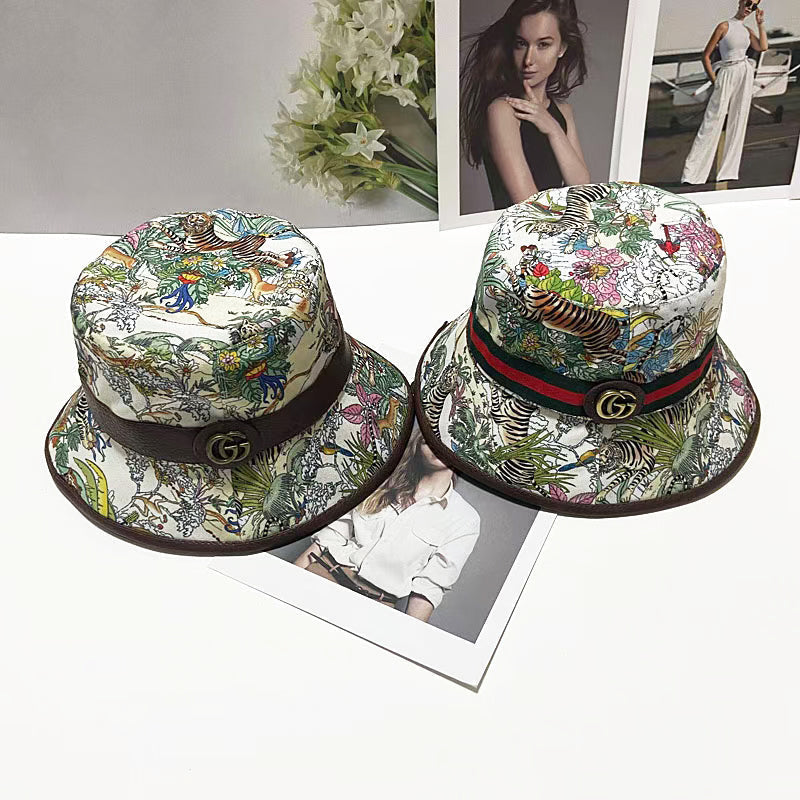Gucci Bucket Hat Jungle Print
