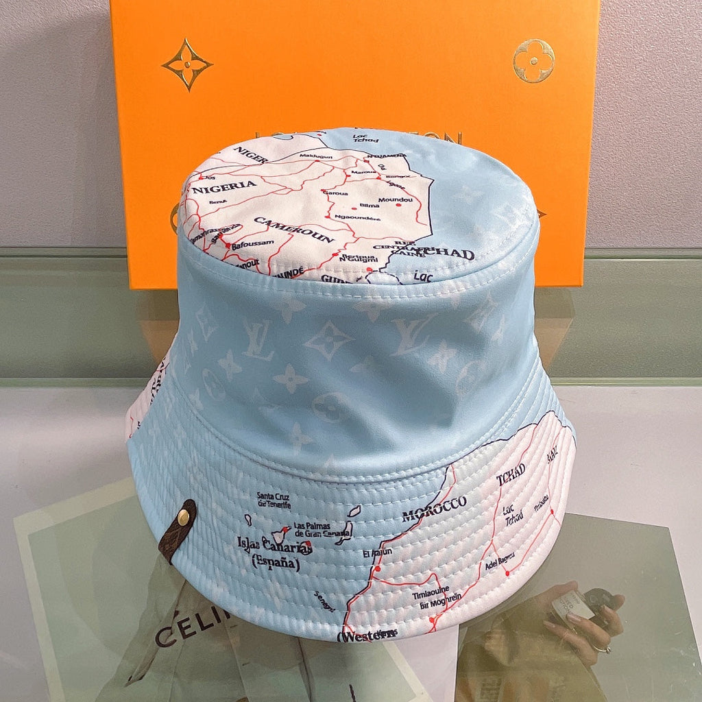 Louis Vuitton Monogram Reversible Bucket Hat
