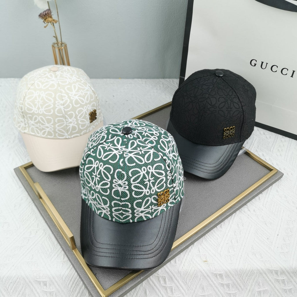 Loewe Leather Baseball Cap – Luxury Designer Cap