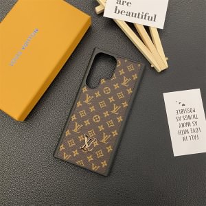 Louis Vuitton Samsung Galaxy S26 Ultra Case Lockme Leather | Luxury Designer Protective Phone Cover