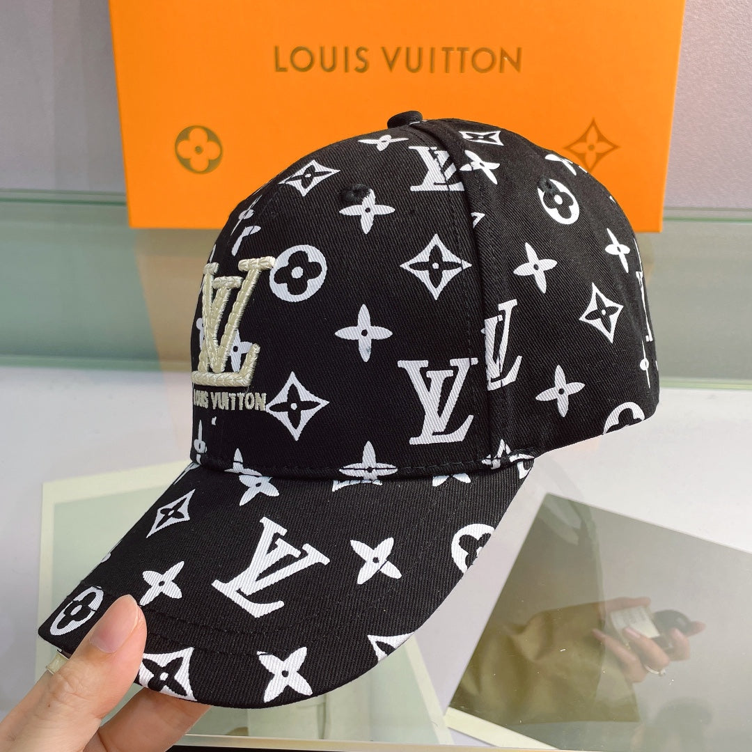 Louis Vuitton Embroidered Monogram Baseball Cap