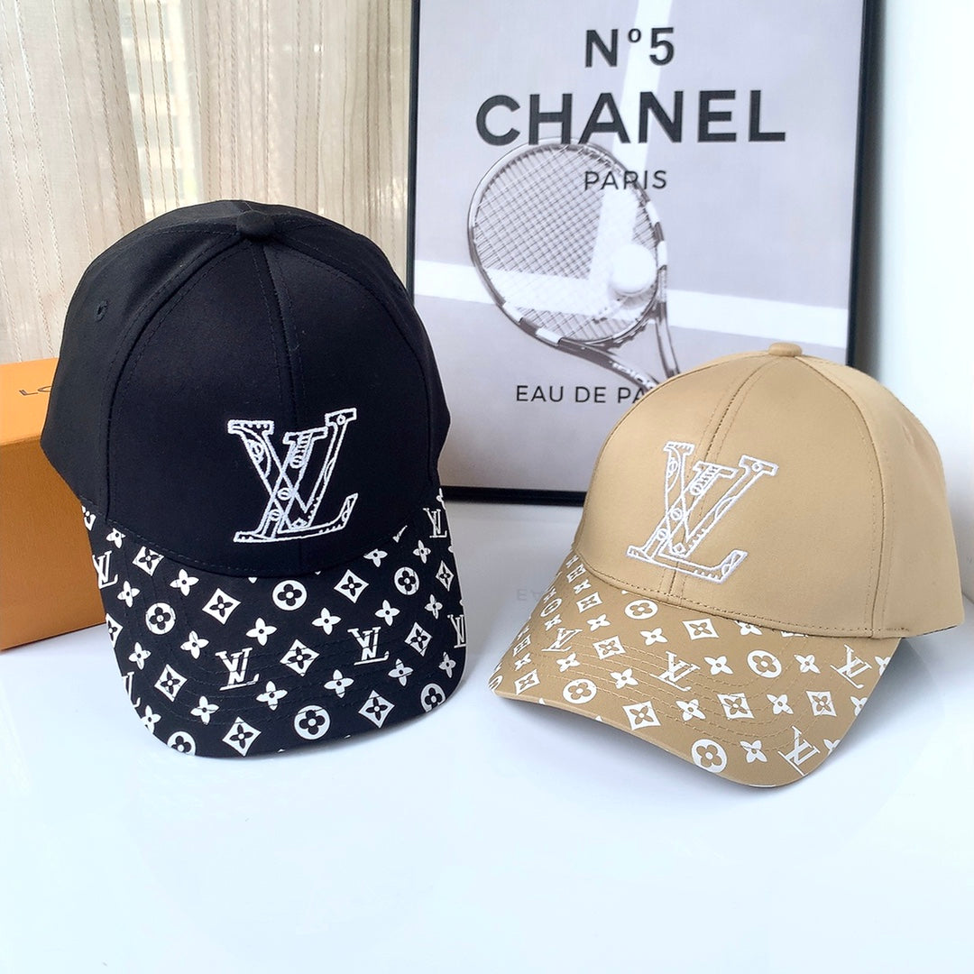 Louis Vuitton Monogram Embroidered Baseball Cap