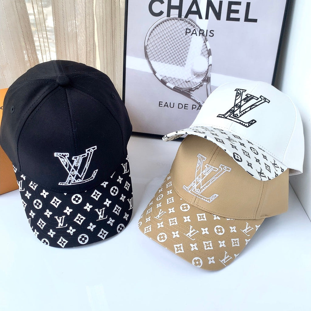 Louis Vuitton Monogram Embroidered Baseball Cap
