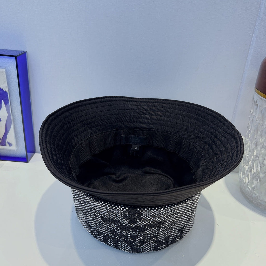 Prada Full Crystal Bucket Hat