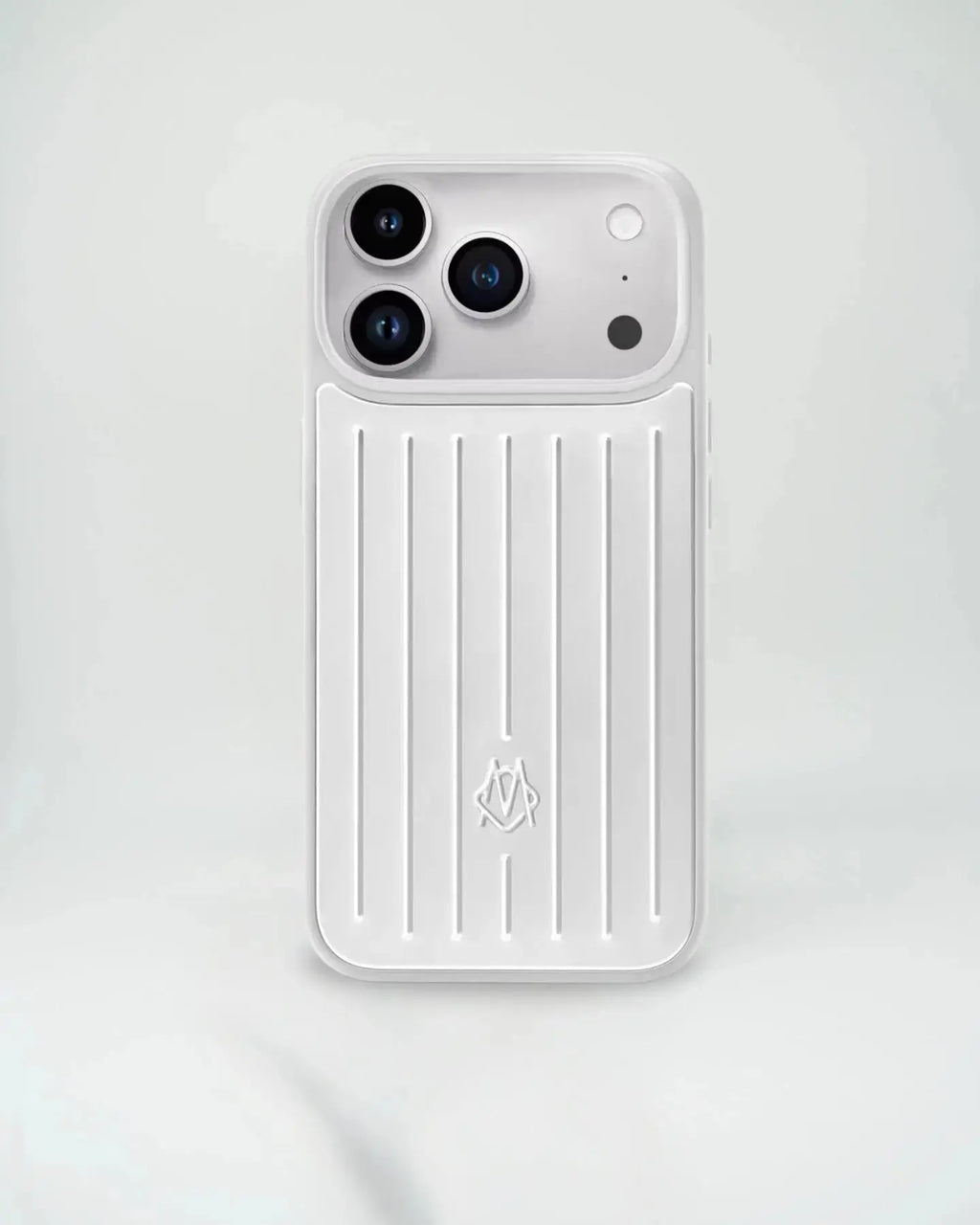 Silver RIMOWA iPhone 18 Pro Case