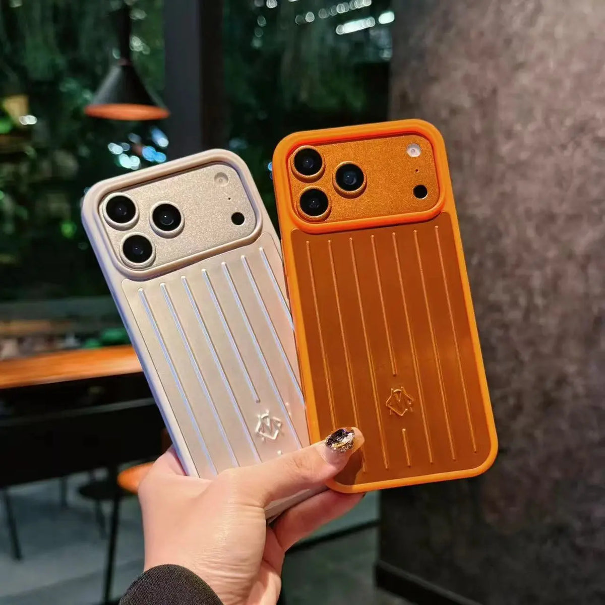 Orange RIMOWA iPhone 18 Pro Case