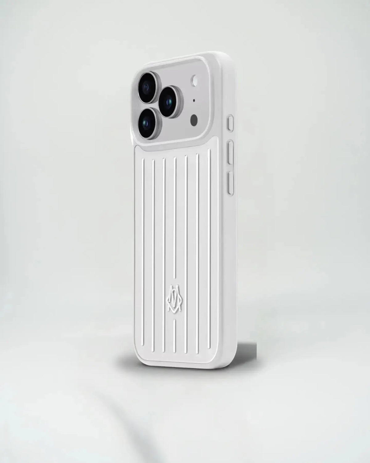 Silver RIMOWA iPhone 18 Pro Case