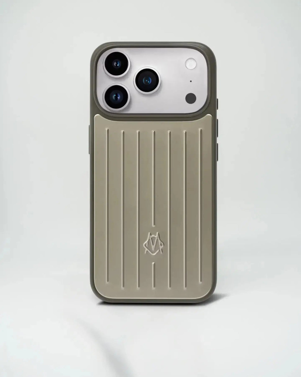 Silver RIMOWA iPhone 18 Pro Case