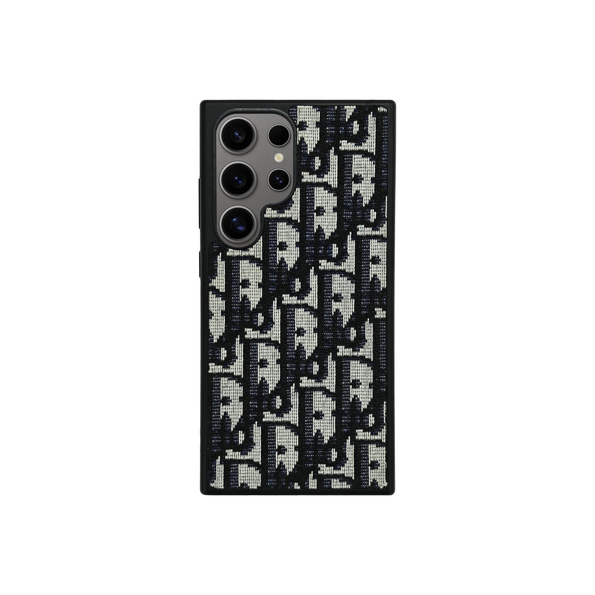 Luxury Dior Samsung Galaxy S26 Ultra Case – Black Designer Phone Cover