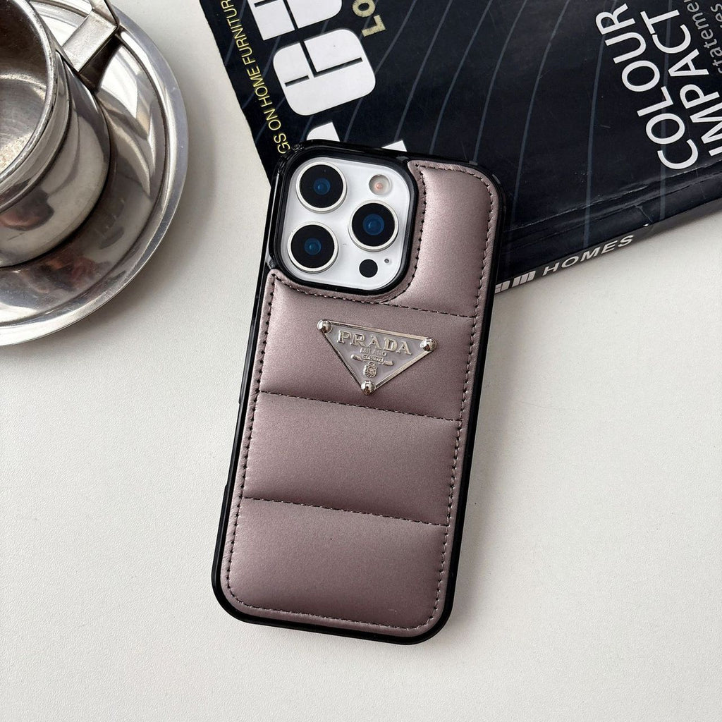 Puffer Prada iPhone 18 Pro Max Case – Luxury Designer Phone Cover