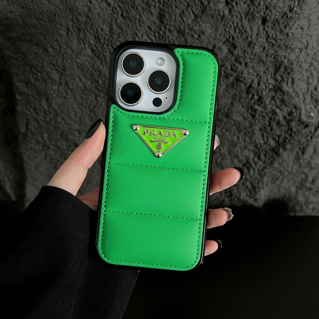 Puffer Prada iPhone 18 Pro Max Case – Luxury Designer Phone Cover