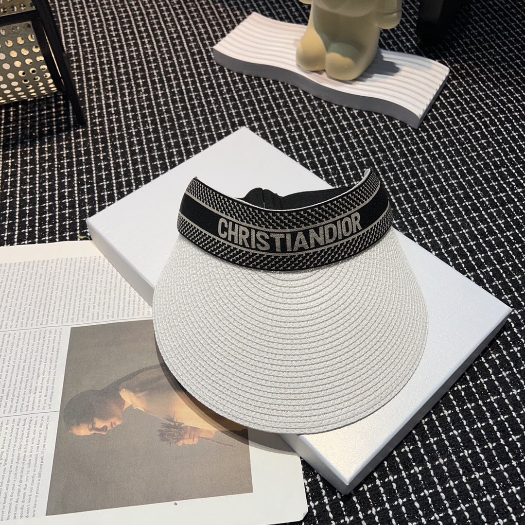 Luxury Christian Dior Summer Sun Hat for Women