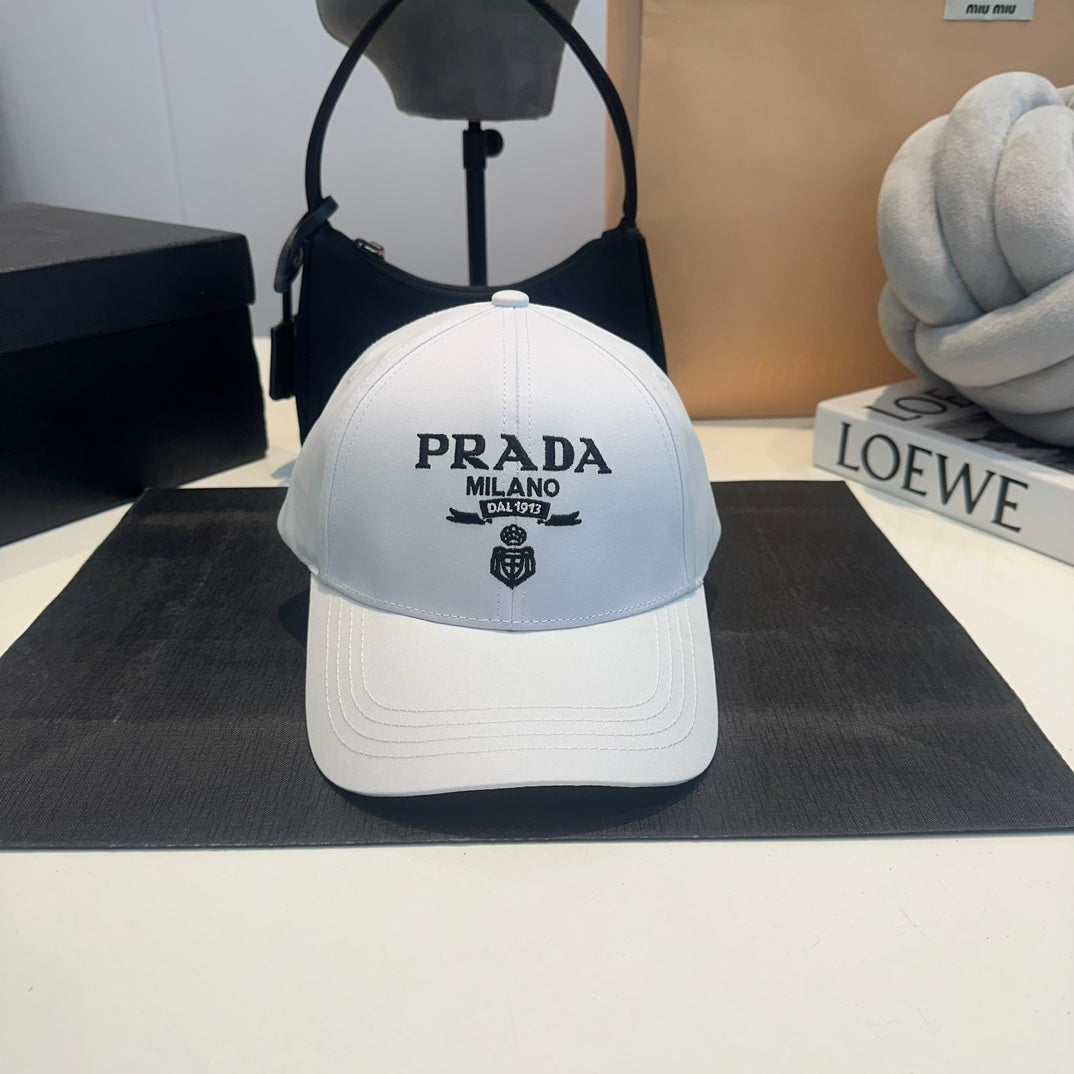 Luxury Prada Re-Nylon Baseball Cap for Men & Women