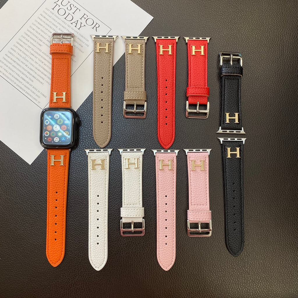 Luxury Hermès Apple Watch Band – Hermes Leather Strap for Apple Watch Ultra