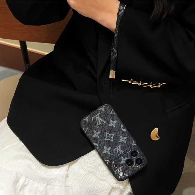 Louis Vuitton iPhone 18 Pro Case with Strap – Luxury Monogram Designer Cover