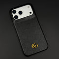 Luxury Gucci iPhone 18 Pro Case | GG Monogram Leather