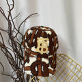 Burberry Check Lamb Wool Baseball Cap | Luxury Designer Winter Cap