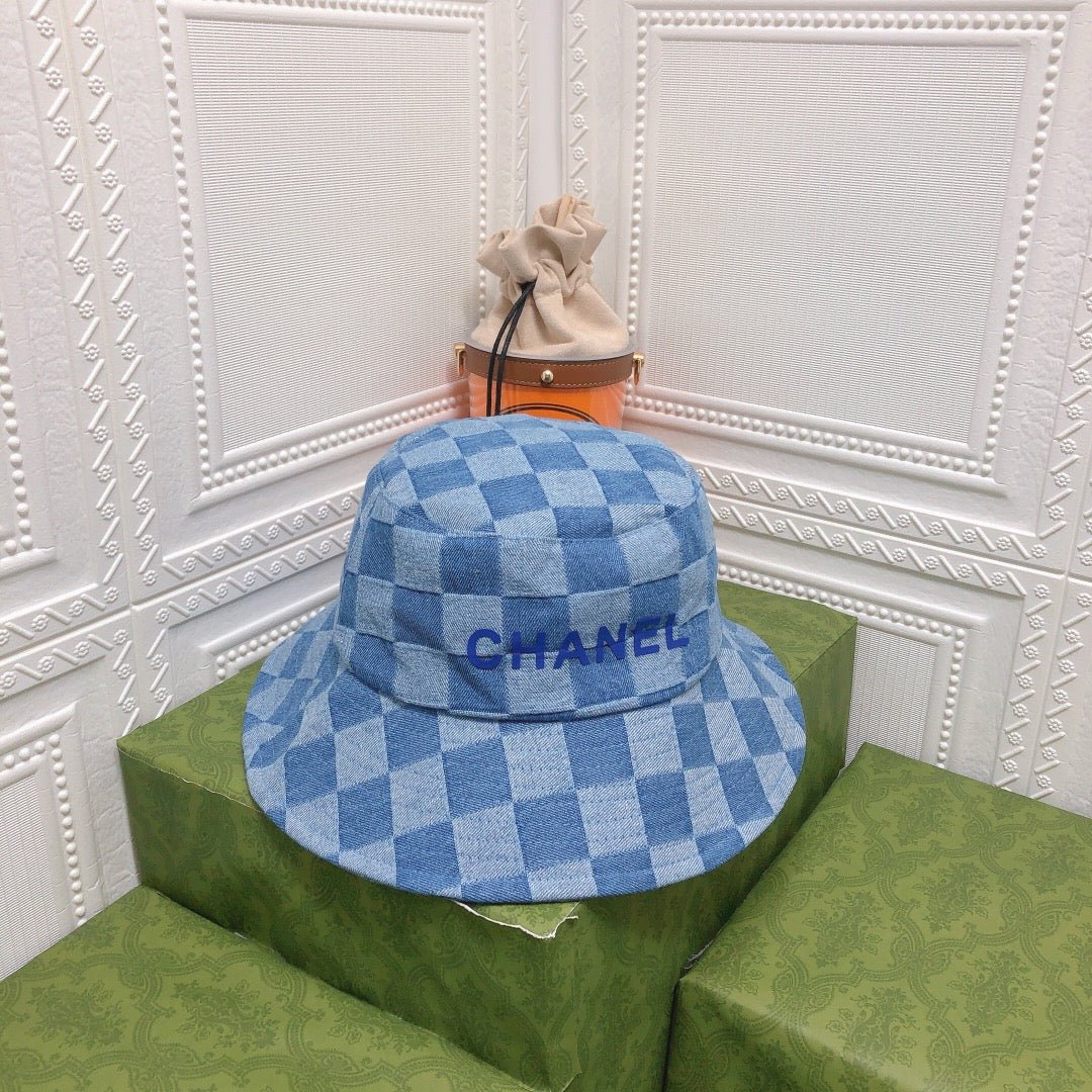 Chanel Quilted Designer Bucket Hat for Women & Men - Serene