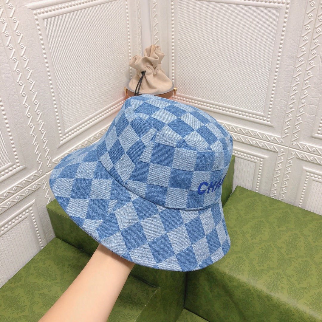 Chanel Quilted Designer Bucket Hat for Women & Men - Serene