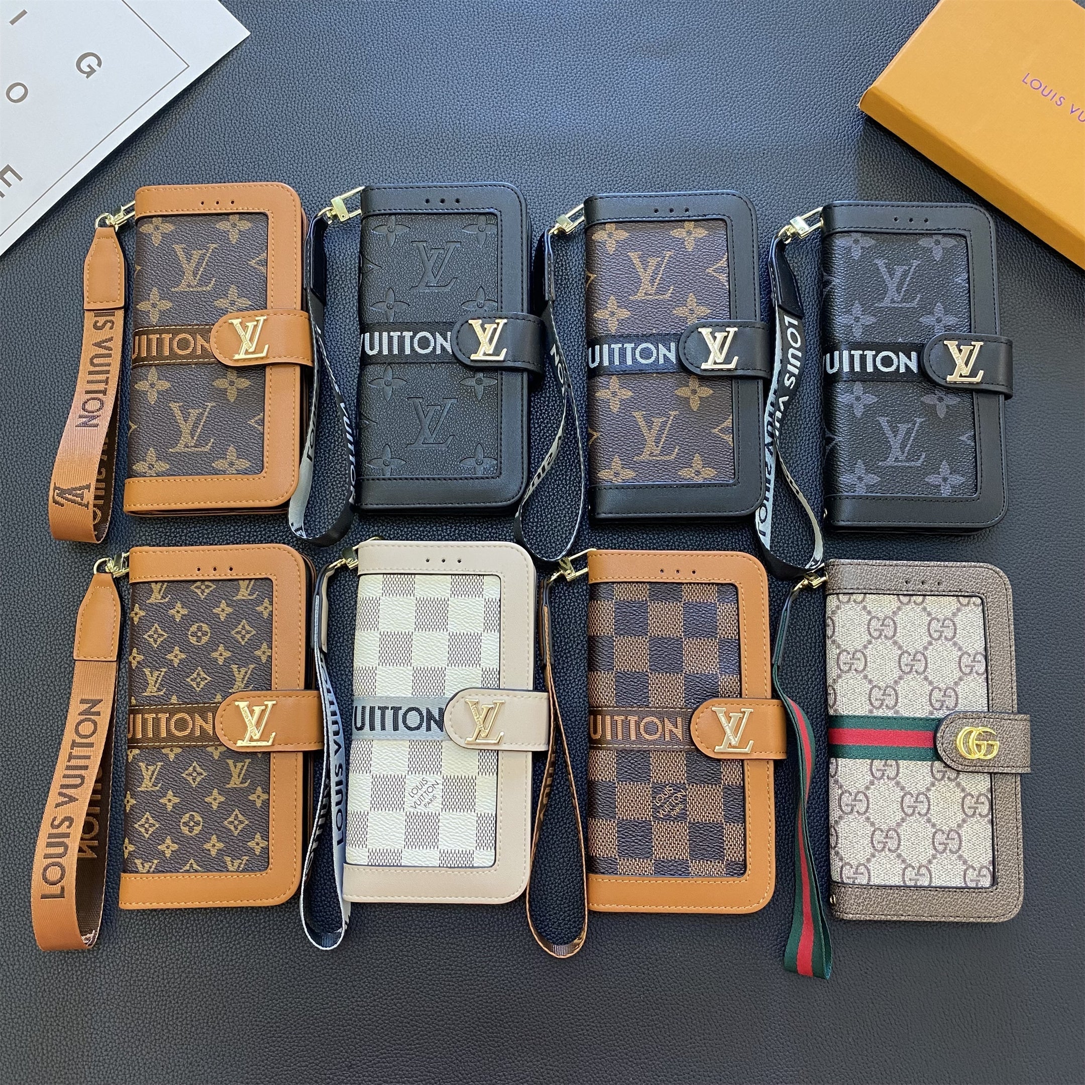 Louis Vuitton Samsung Galaxy S26 Ultra Case Monogram Leather Wallet Card Holder