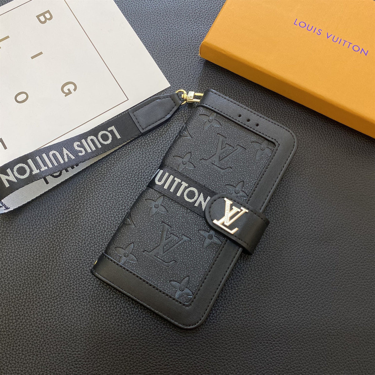 Louis Vuitton Samsung Galaxy S26 Ultra Case Monogram Leather Wallet Card Holder