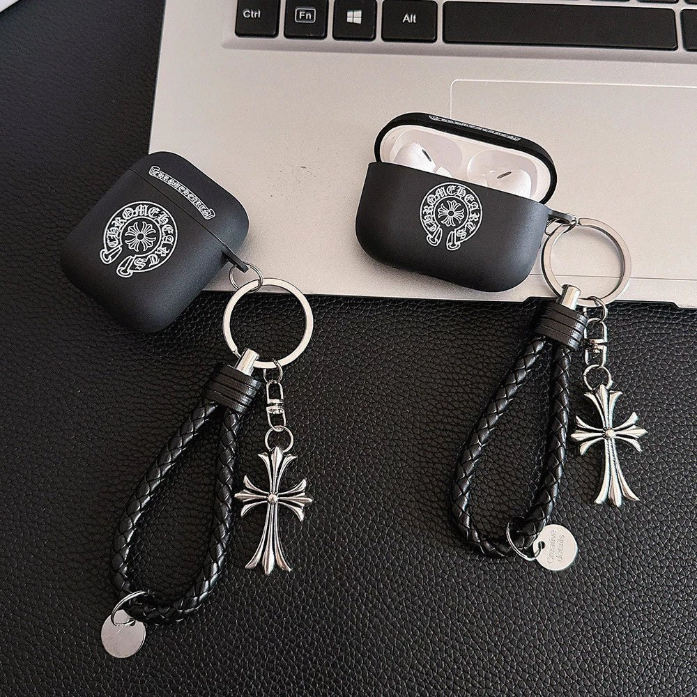 Gothic Cross AirPods Case with Charm - Serene
